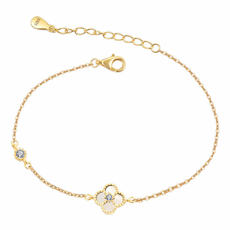925 Sterling Silver Fashion Lucky Bracelet
