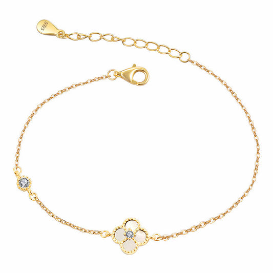 925 Sterling Silver Fashion Lucky Bracelet