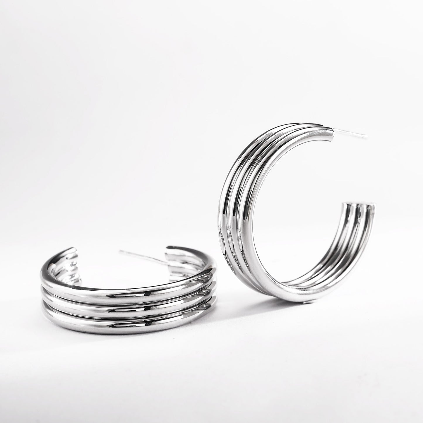 Brass With Plated Fashion Jewelry 925 pins Earrings