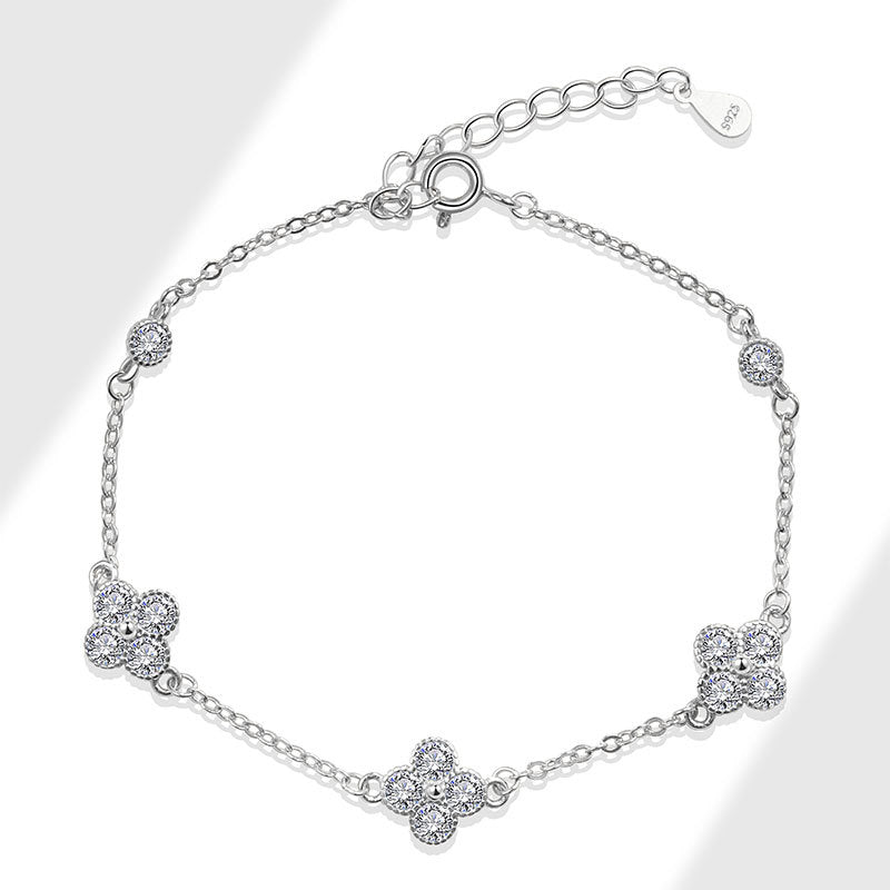 925 Sterling Silver Fashion Lucky Bracelet