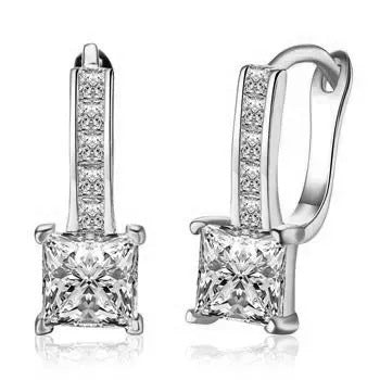 Brass With Plated Fashion Jewelry Earrings