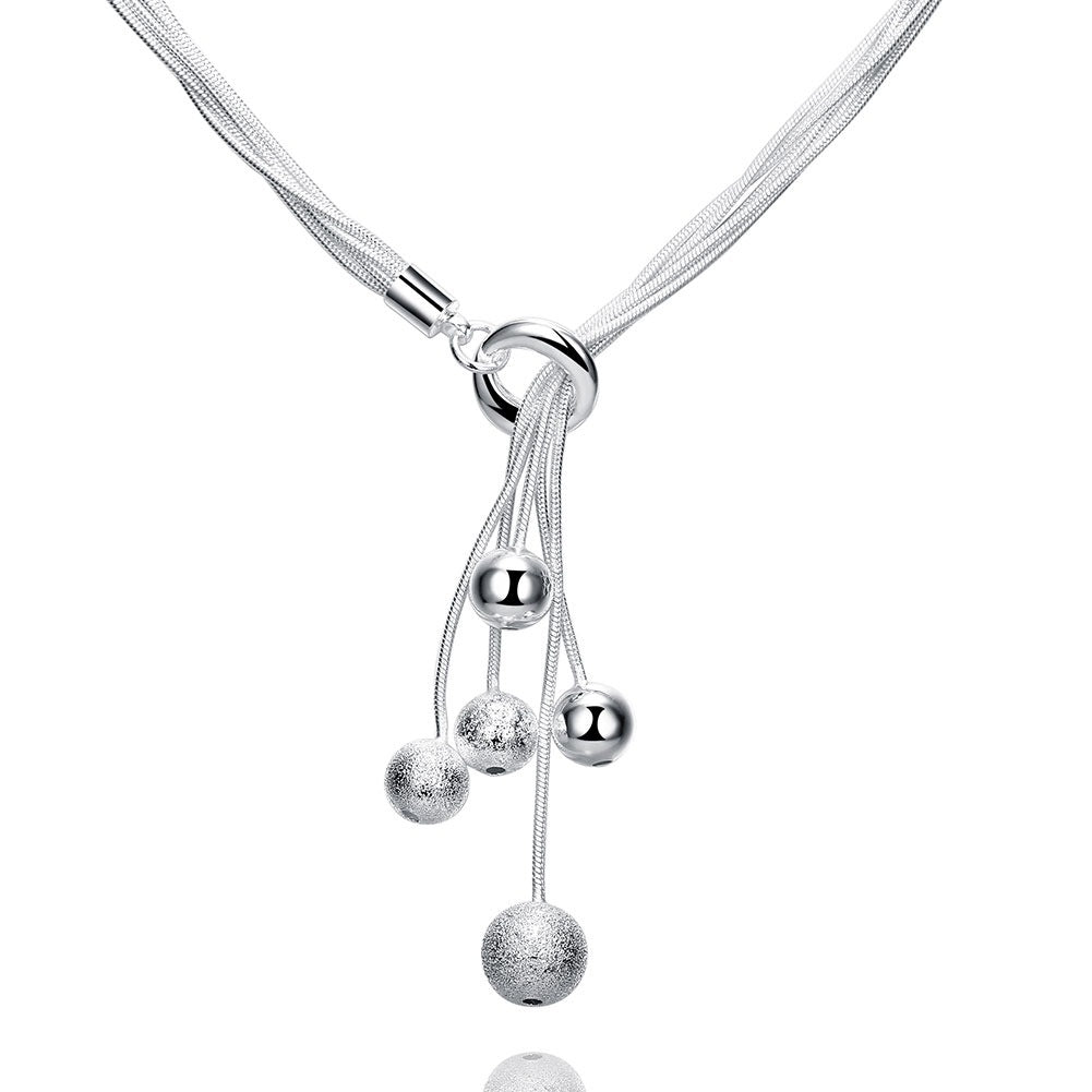 Brass With Plated Fashion Jewelry Necklace