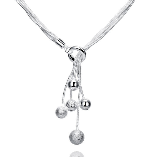 Brass With Plated Fashion Jewelry Necklace