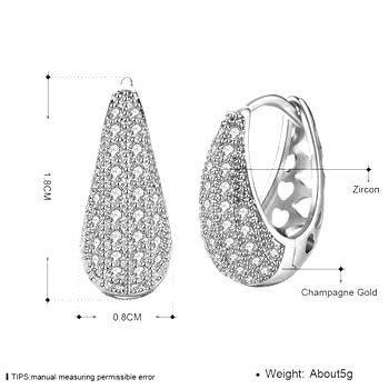 Brass With Plated Fashion Jewelry Earrings