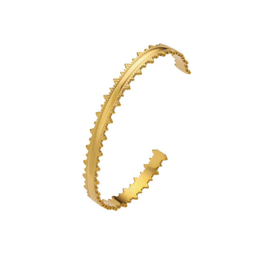Stainless Steel Jewelry Minimalist Fashion Bangle