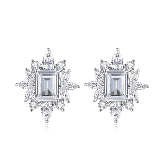 Copper With Plated Fashion Jewelry Earrings