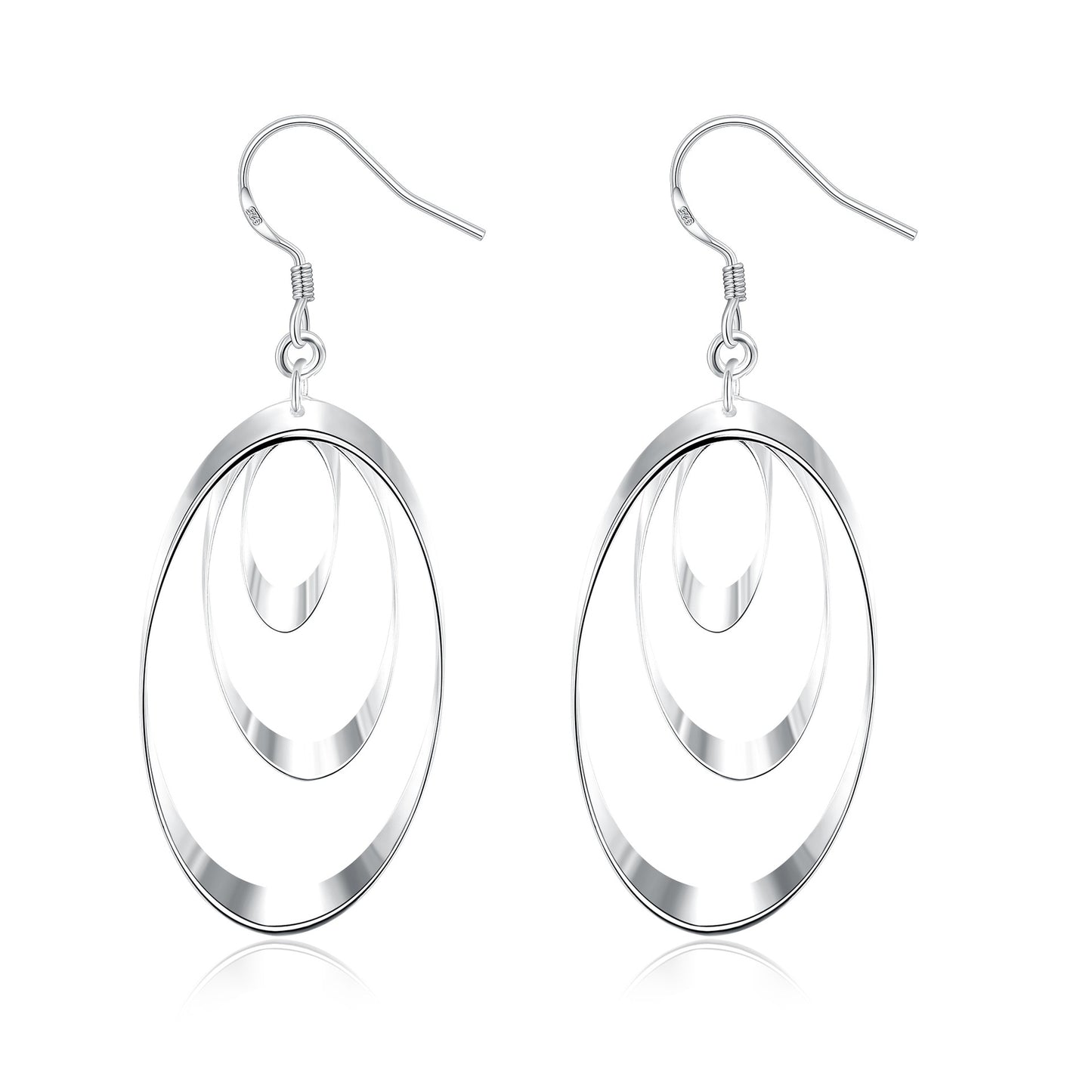 Brass With Plated Fashion Jewelry Earrings