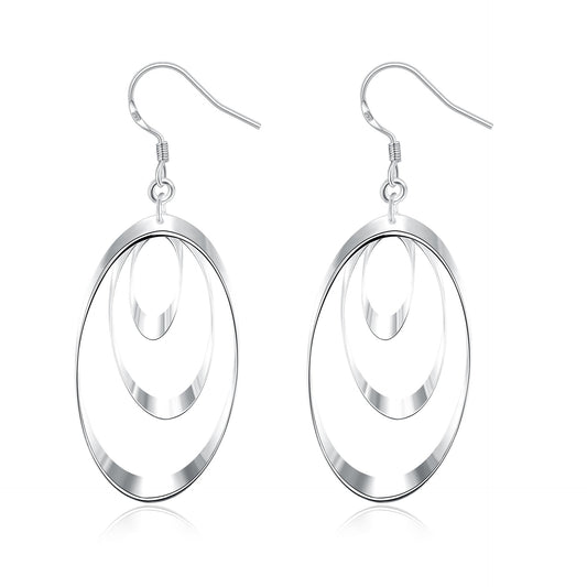 Brass With Plated Fashion Jewelry Earrings