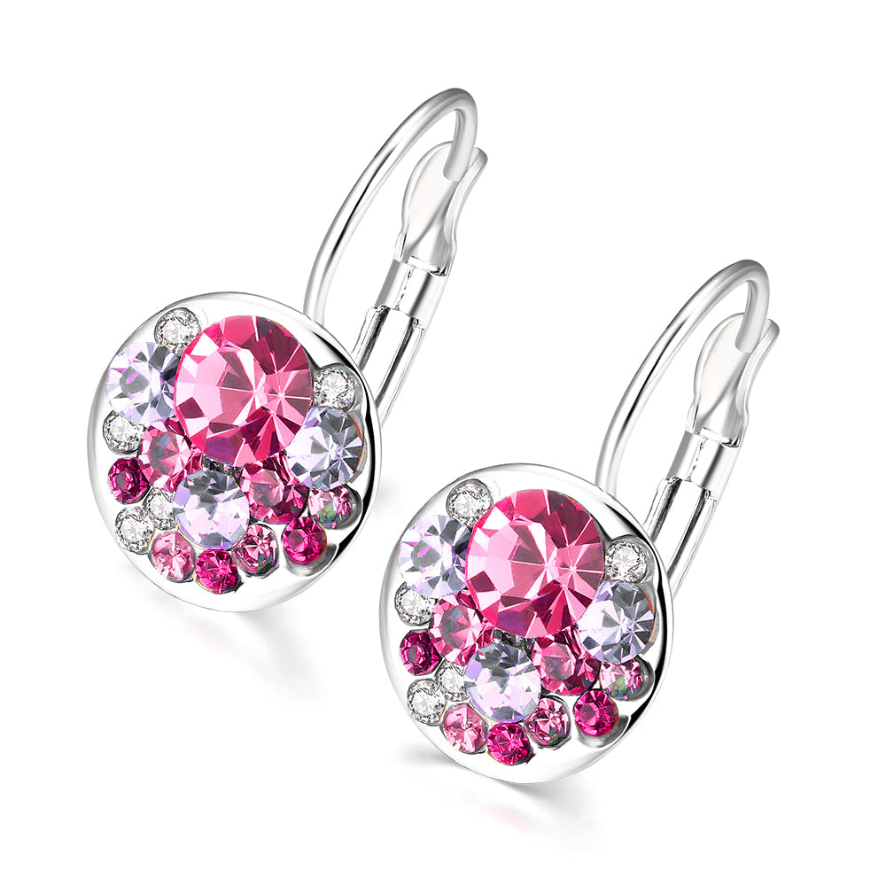 Brass With Plated Fashion Jewelry Earrings