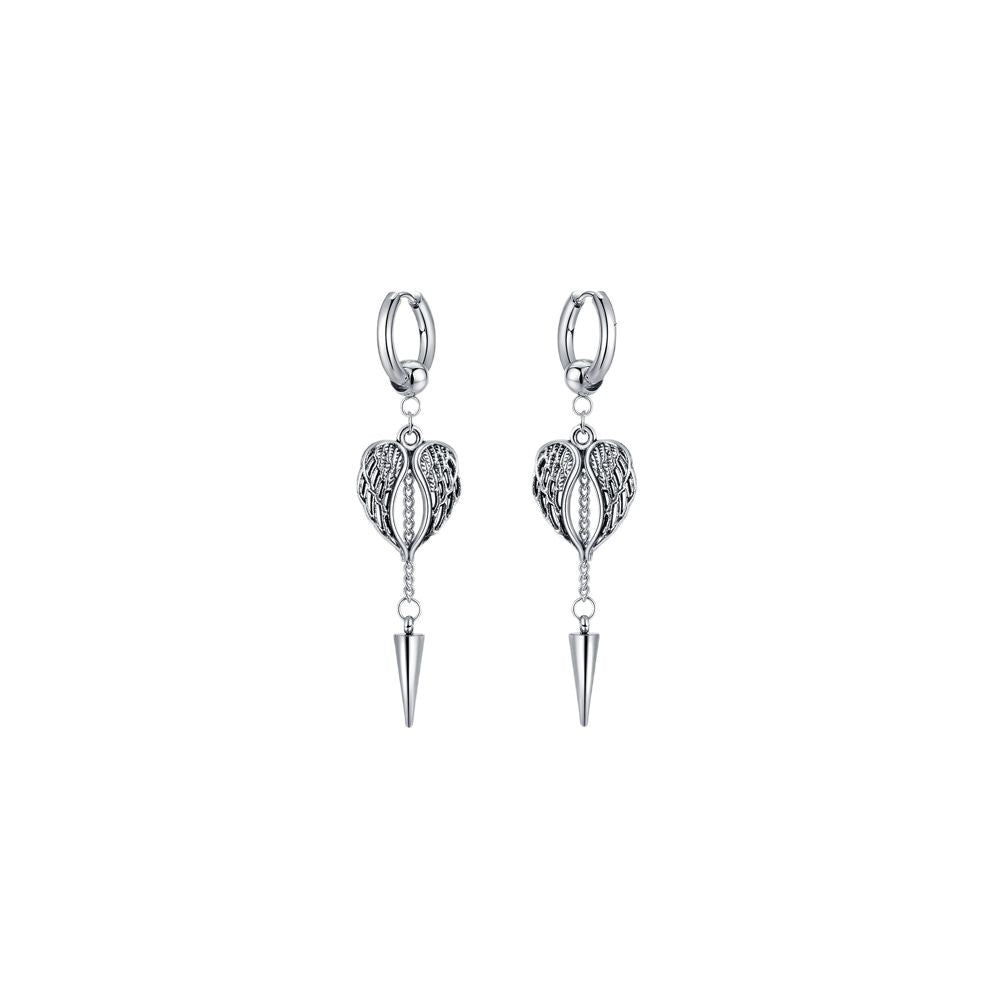 Stainless Steel Jewelry Wings Fashion Earrings