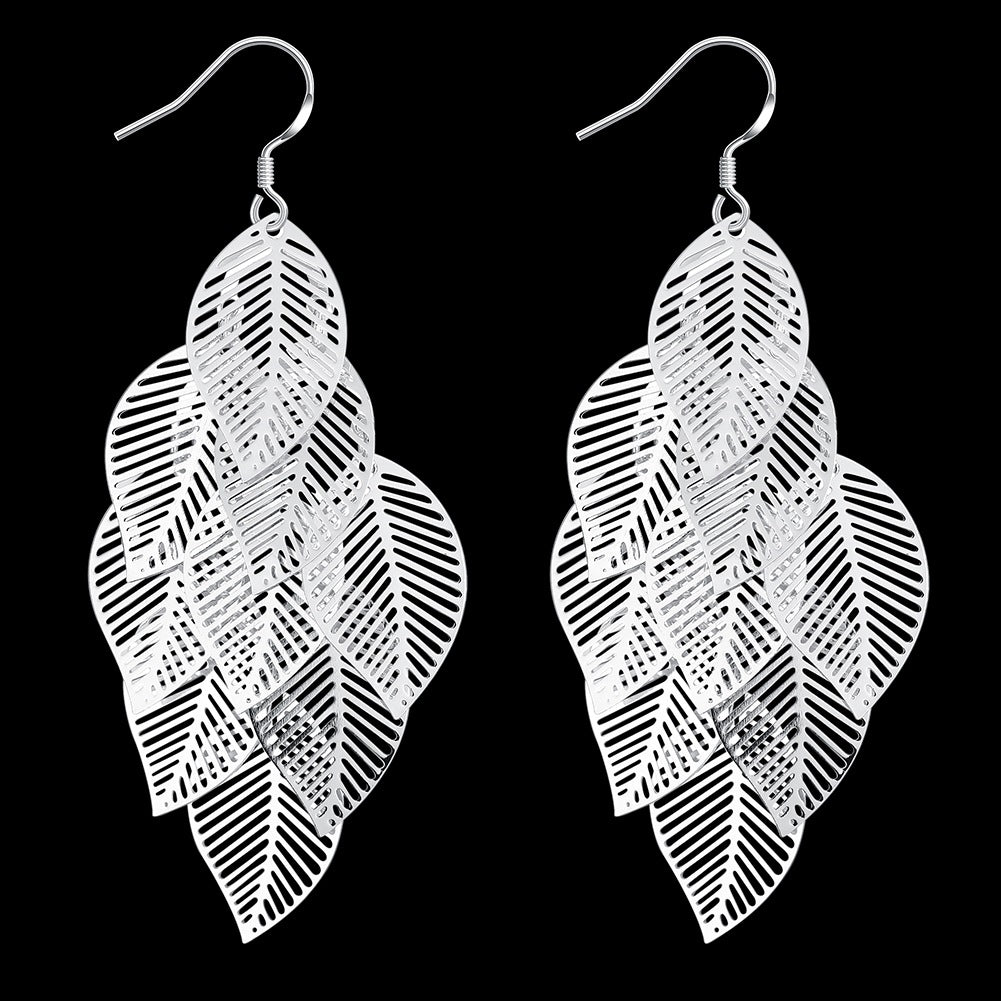 Brass With Plated Fashion Jewelry Earrings