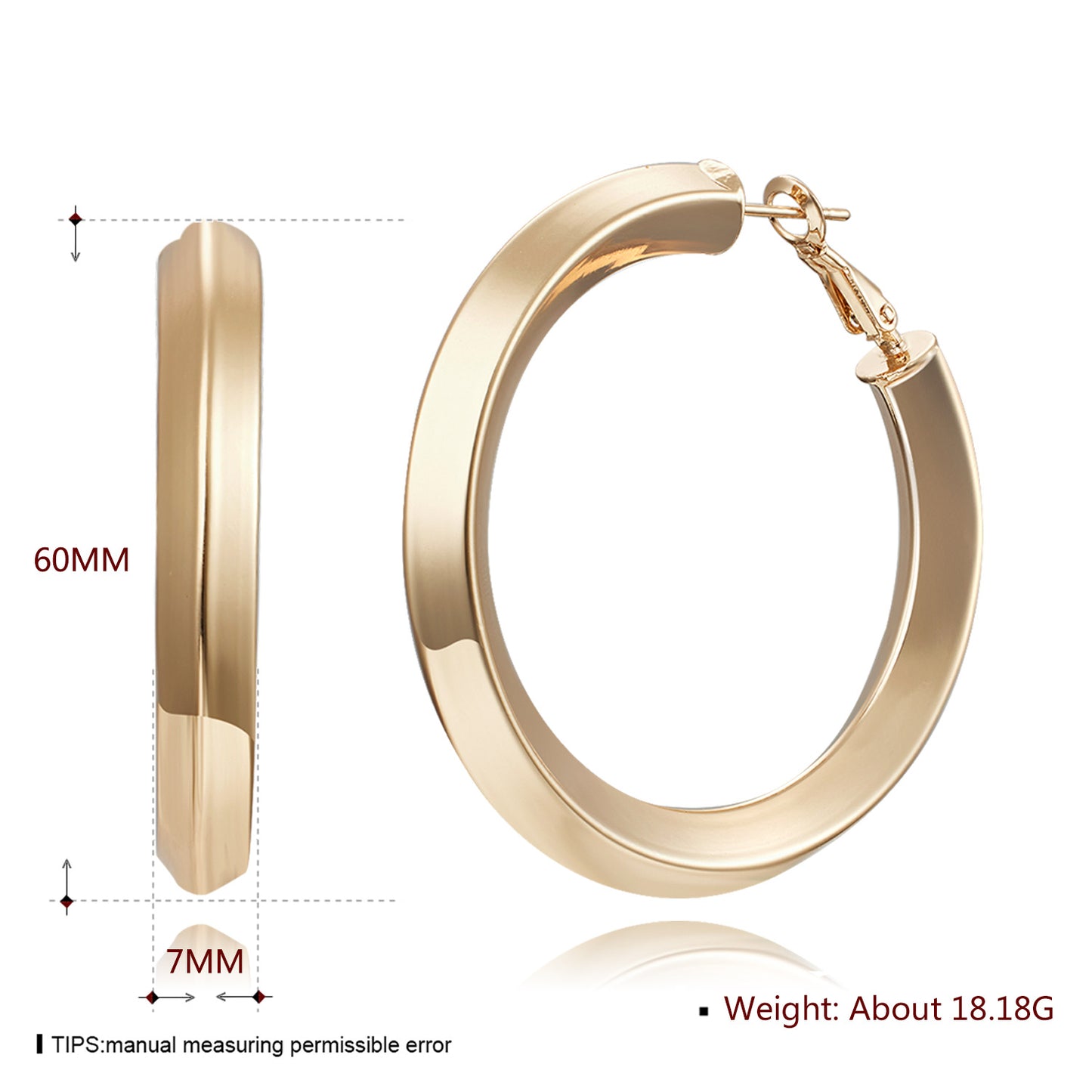 Brass With Plated Fashion Jewelry Earrings