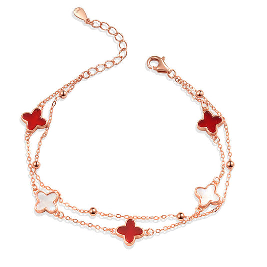925 Sterling Silver Fashion Lucky Bracelet