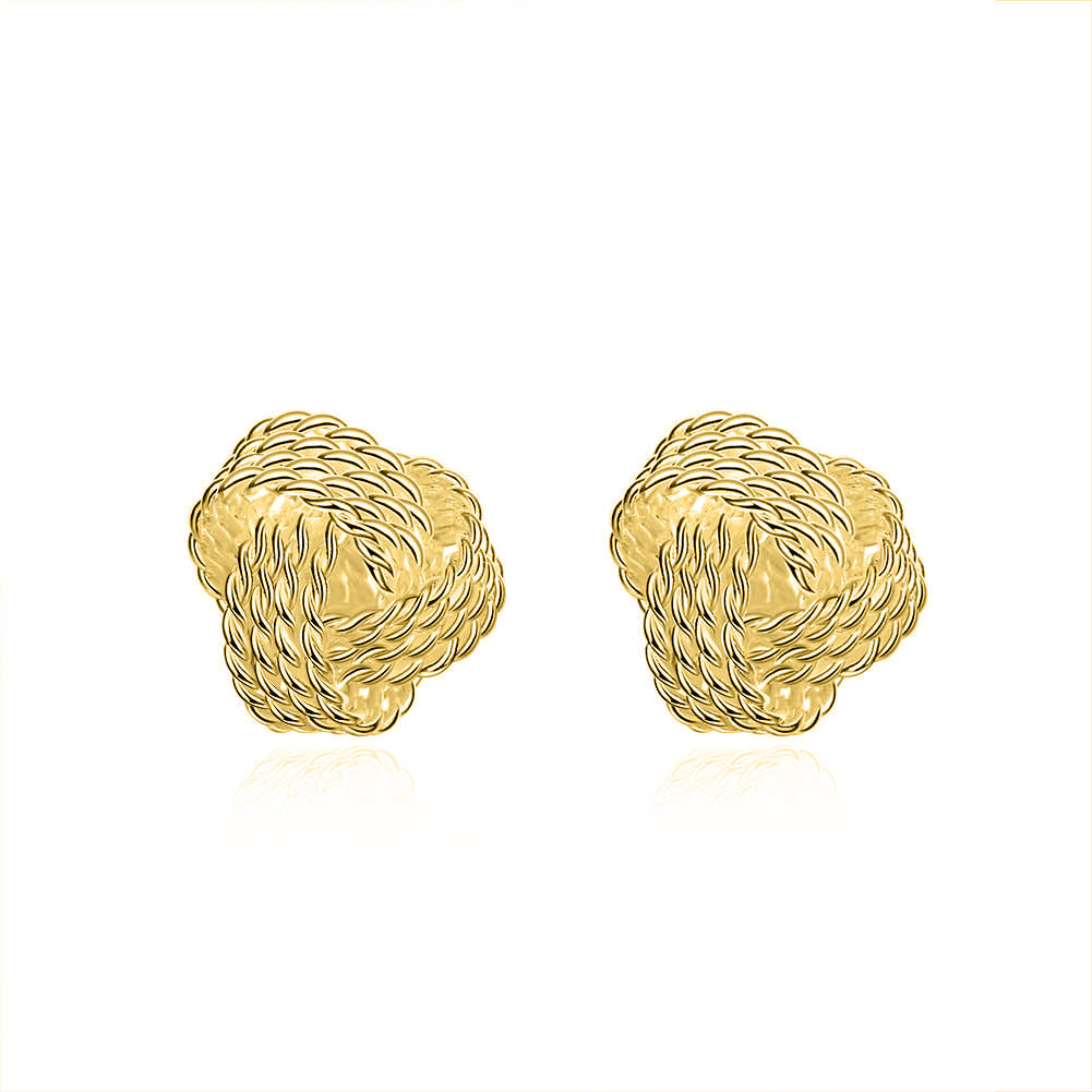 Brass With Plated Fashion Jewelry Earrings