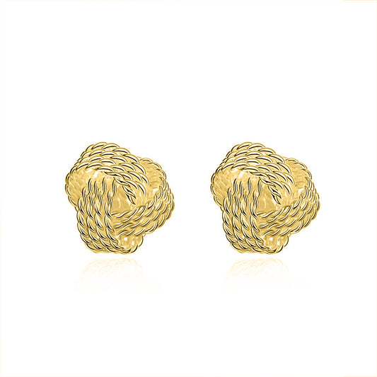 Brass With Plated Fashion Jewelry Earrings