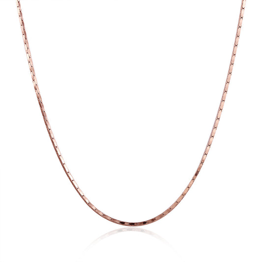Brass With Plated Fashion Jewelry Necklace