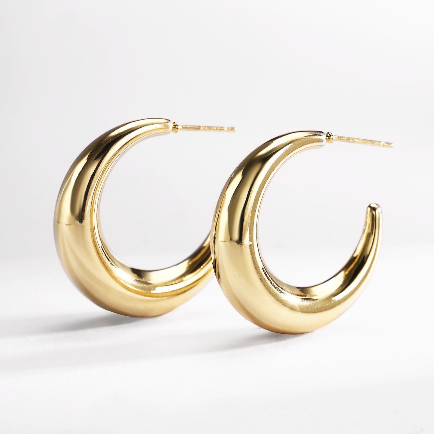 Brass With Plated Fashion Jewelry Earrings