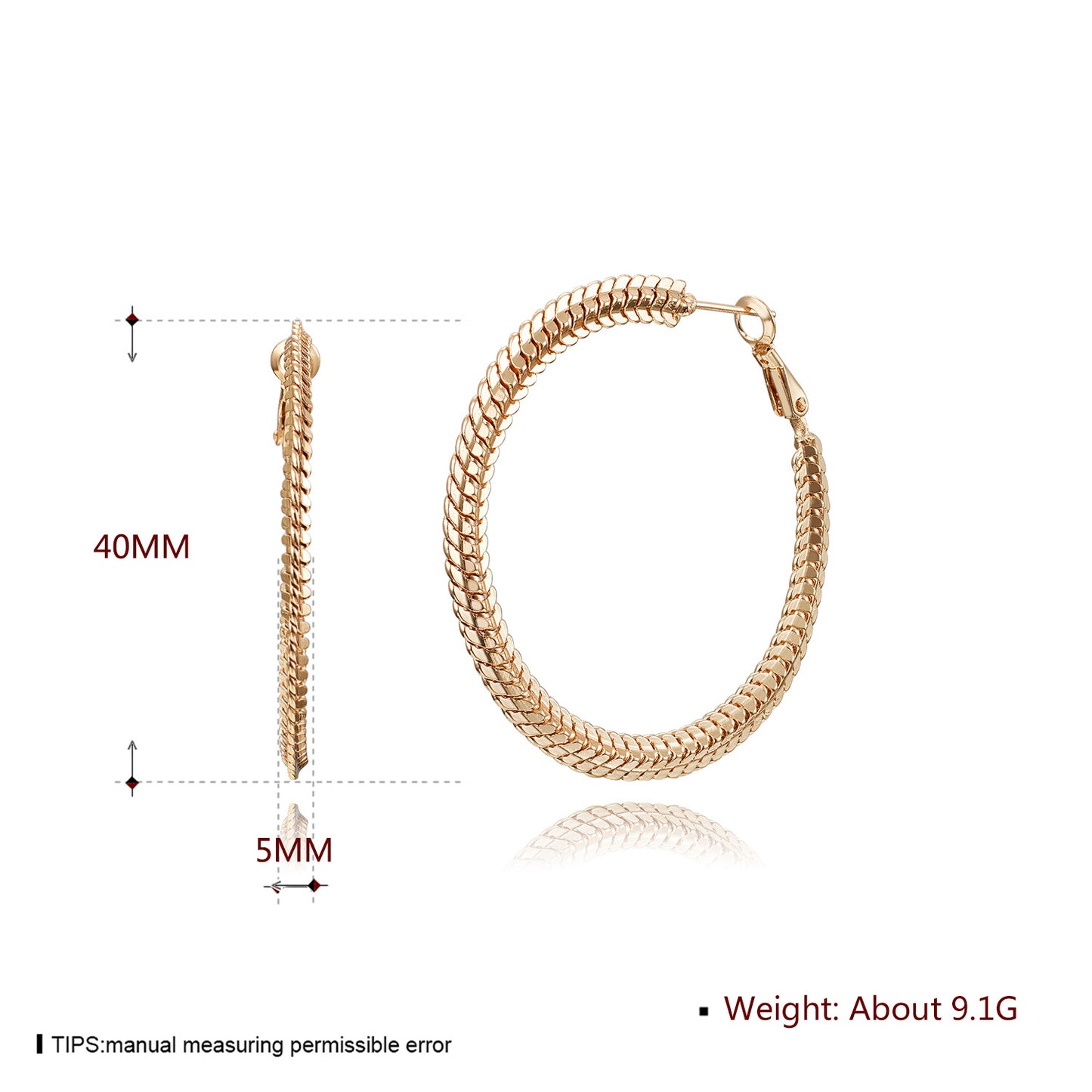 Brass With Plated Fashion Jewelry Earrings
