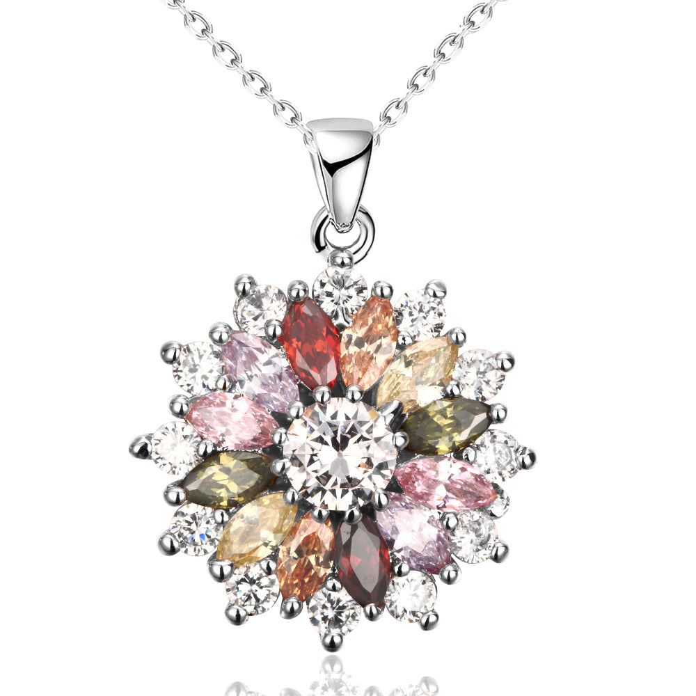 Brass With Plated Fashion Jewelry Necklace