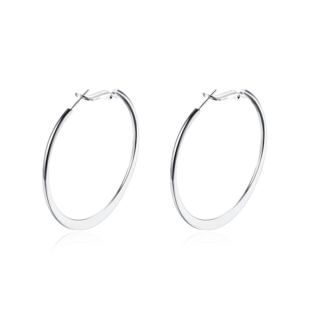 Brass With Plated Fashion Jewelry Earrings