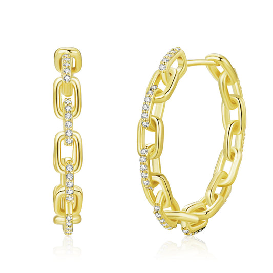 Brass With Plated Fashion Jewelry Earrings