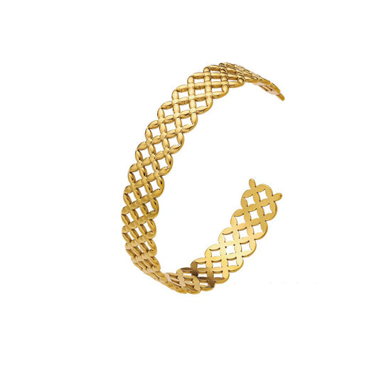 Stainless Steel Jewelry Minimalist Fashion Bangle