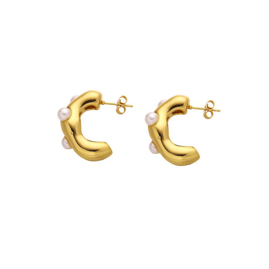 Stainless Steel Jewelry Fashion Earrings