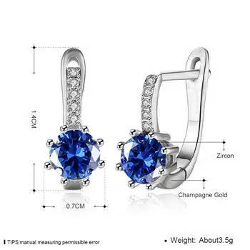 Brass With Plated Fashion Jewelry Earrings
