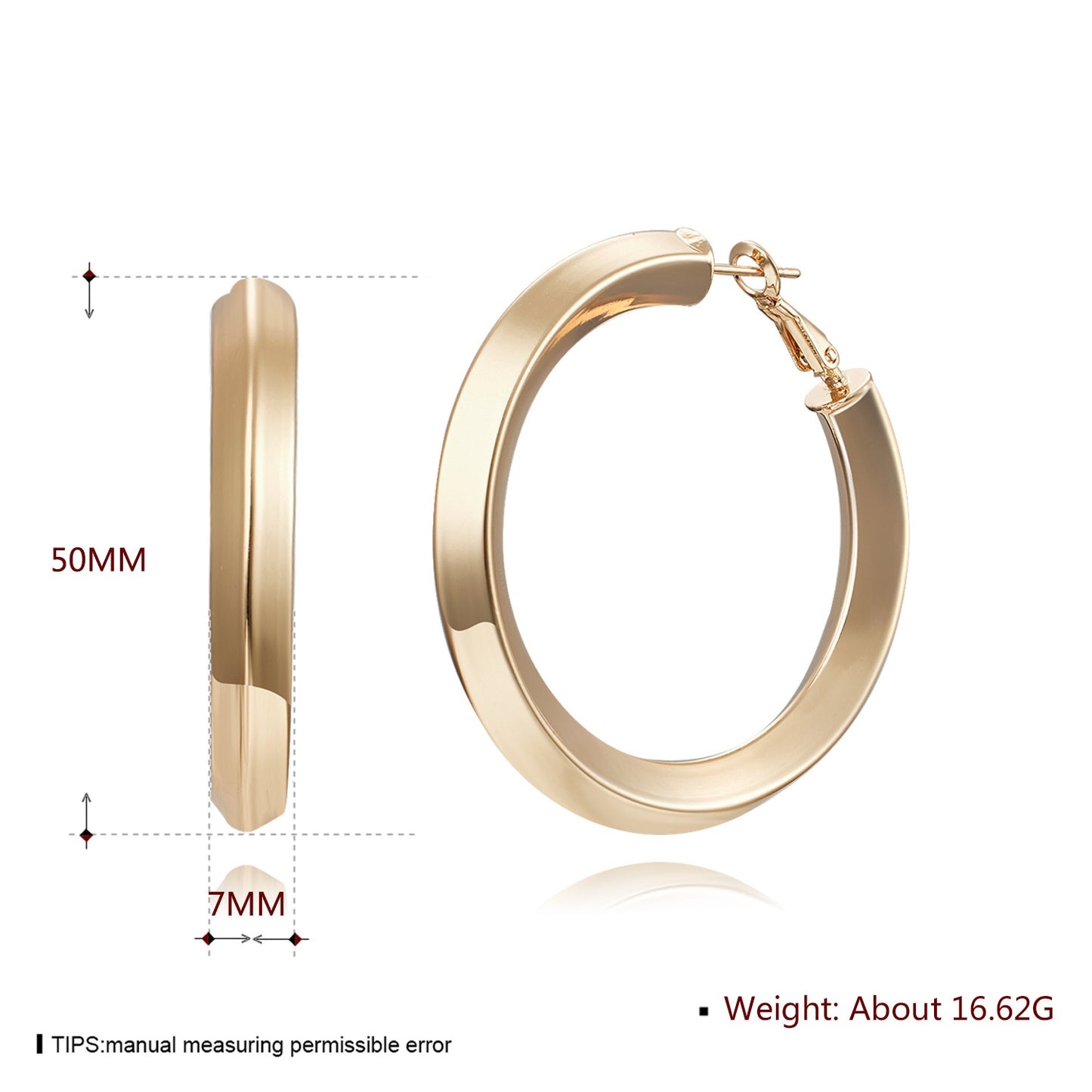 Brass With Plated Fashion Jewelry Earrings
