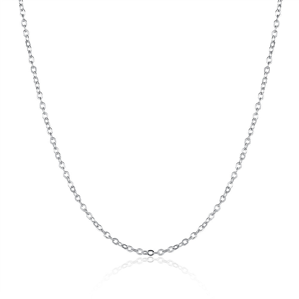 Brass With Plated Fashion Jewelry Necklace
