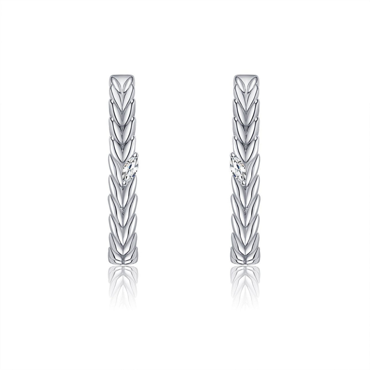 Brass With Plated Fashion Jewelry Earrings
