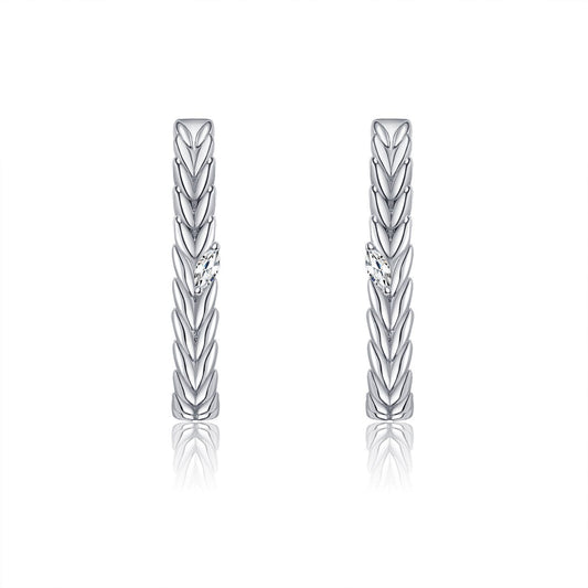 Brass With Plated Fashion Jewelry Earrings