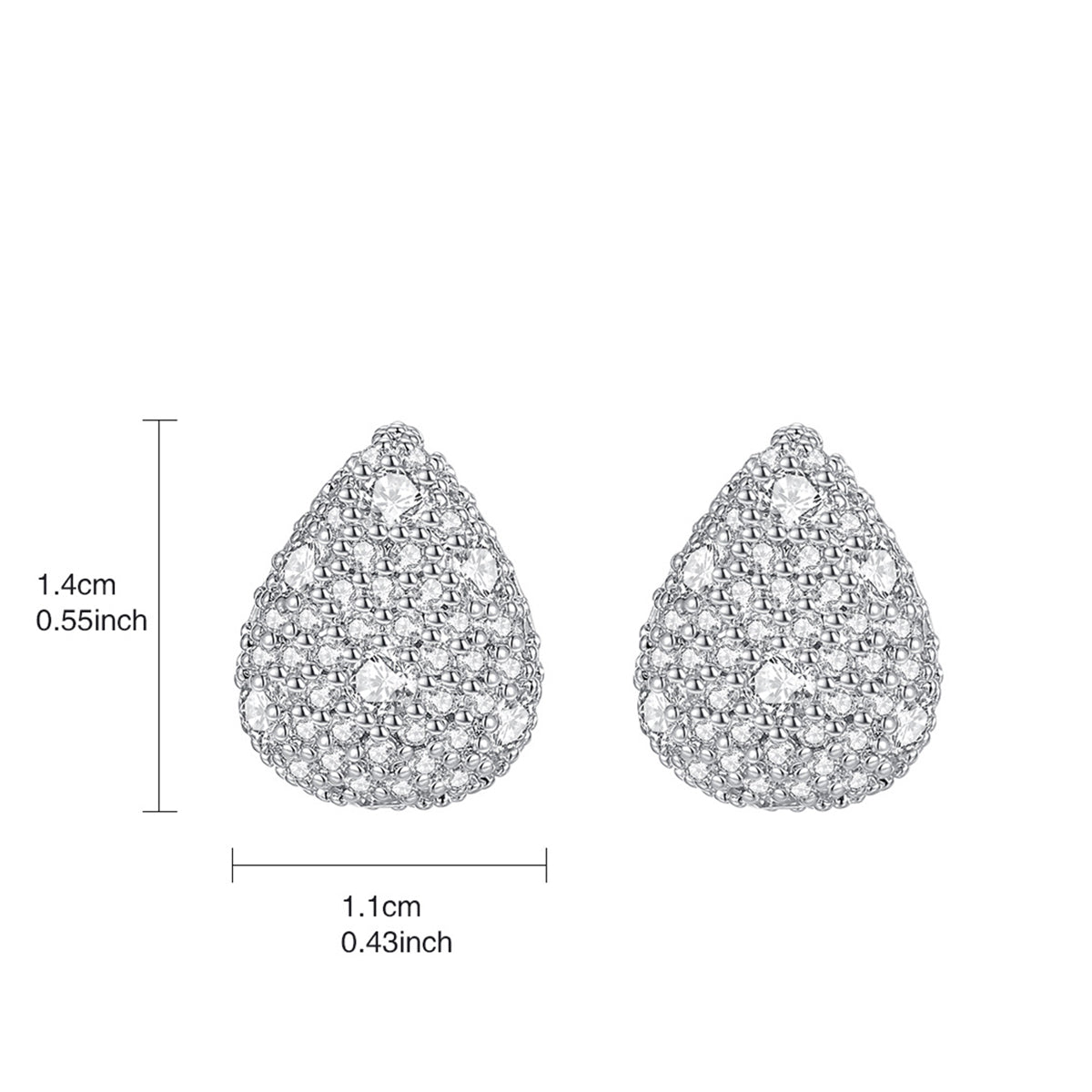 Copper With Plated Fashion Jewelry Earrings