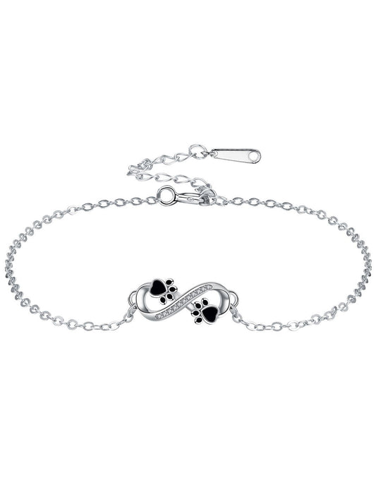 Fashion Paw Design Bracelet, Fashion Jewelry for Party, Daily Clothing Decor, Trendy All-match & Exquisite Jewelry for Birthday Gift