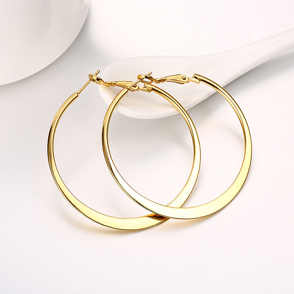 Brass With Plated Fashion Jewelry Earrings
