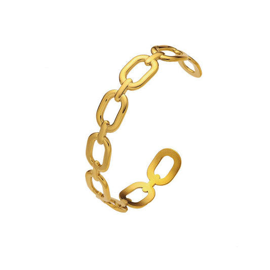 Stainless Steel Jewelry Minimalist Fashion Bangle