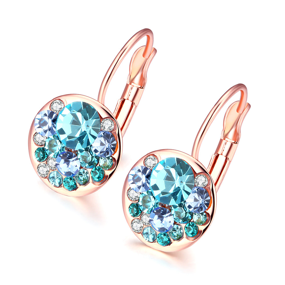 Brass With Plated Fashion Jewelry Earrings