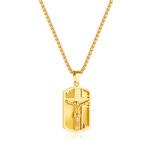 Stainless Steel Jewelry Cross Fashion Necklace Chain