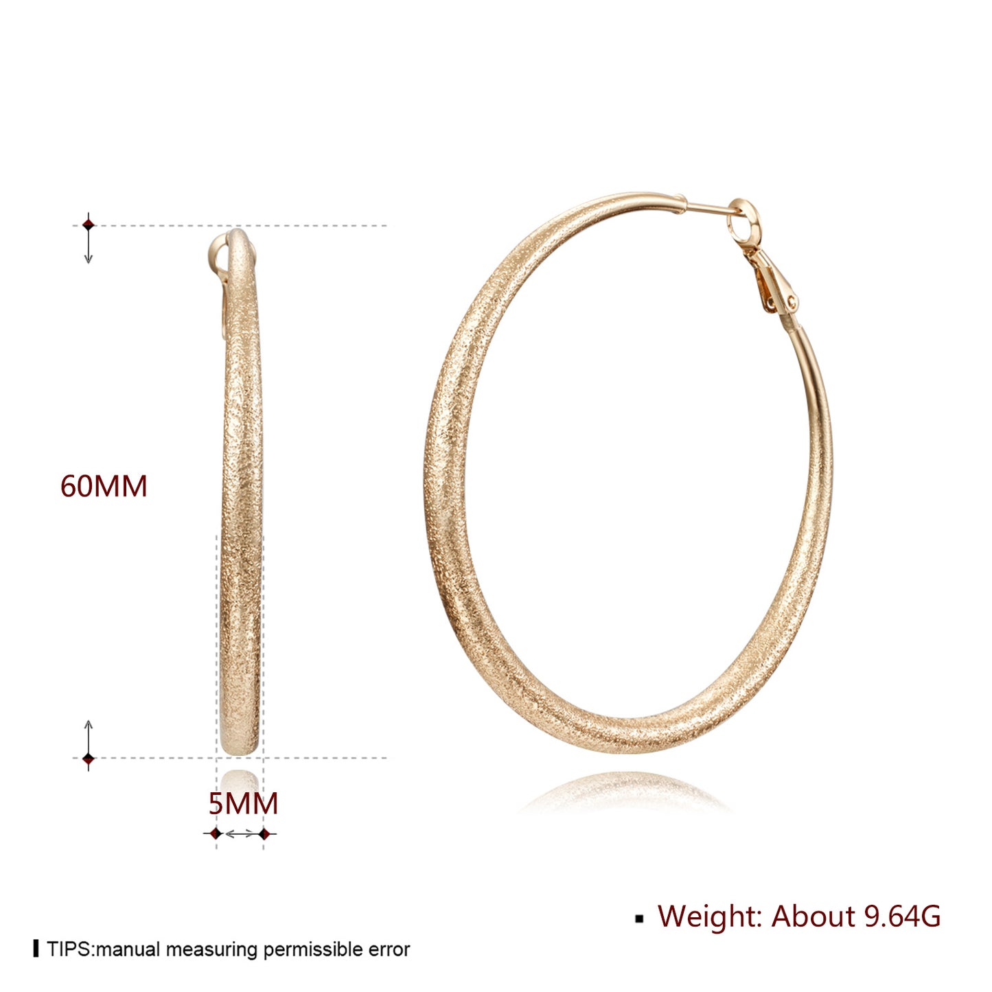 Brass With Plated Fashion Jewelry Earrings