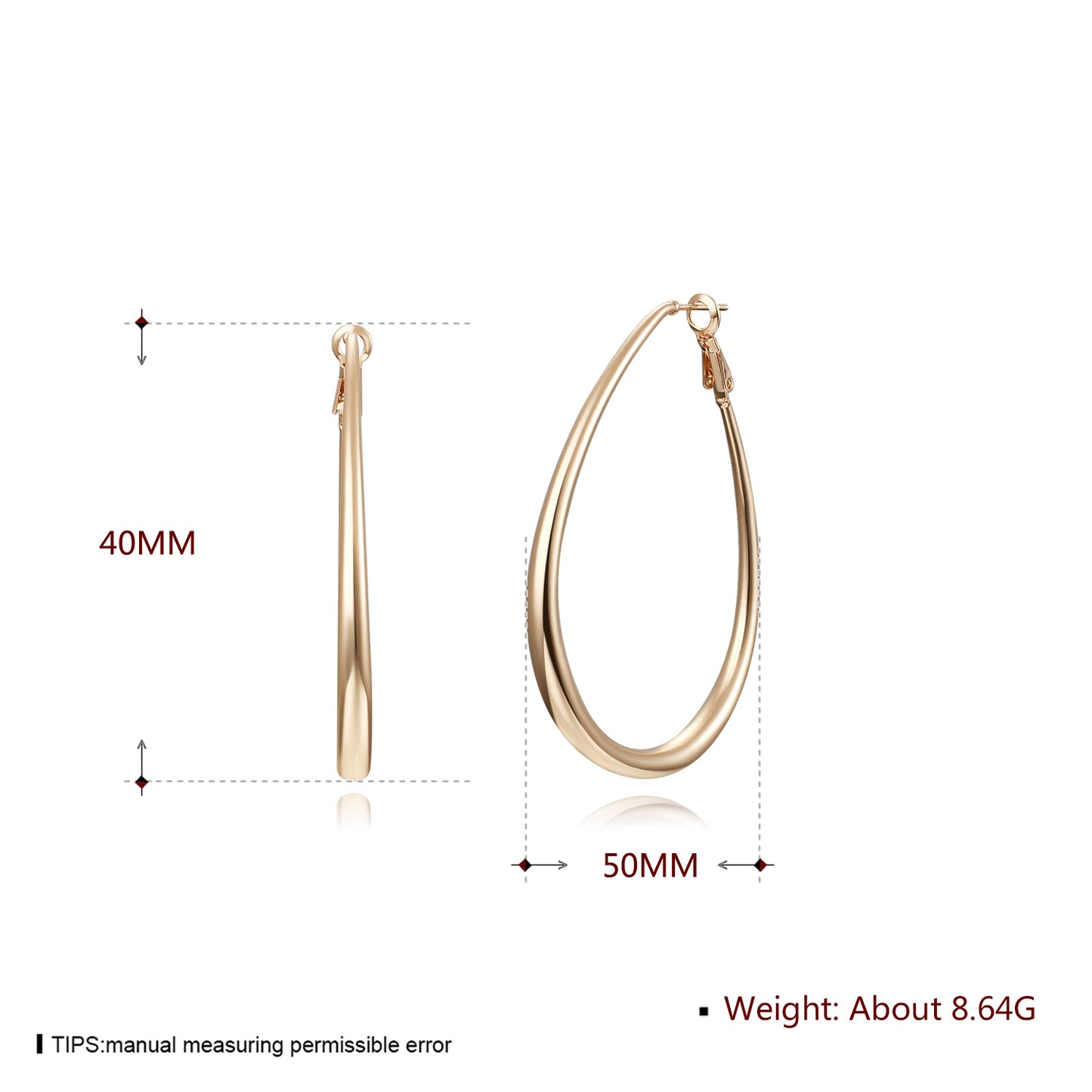 Brass With Plated Fashion Jewelry Earrings