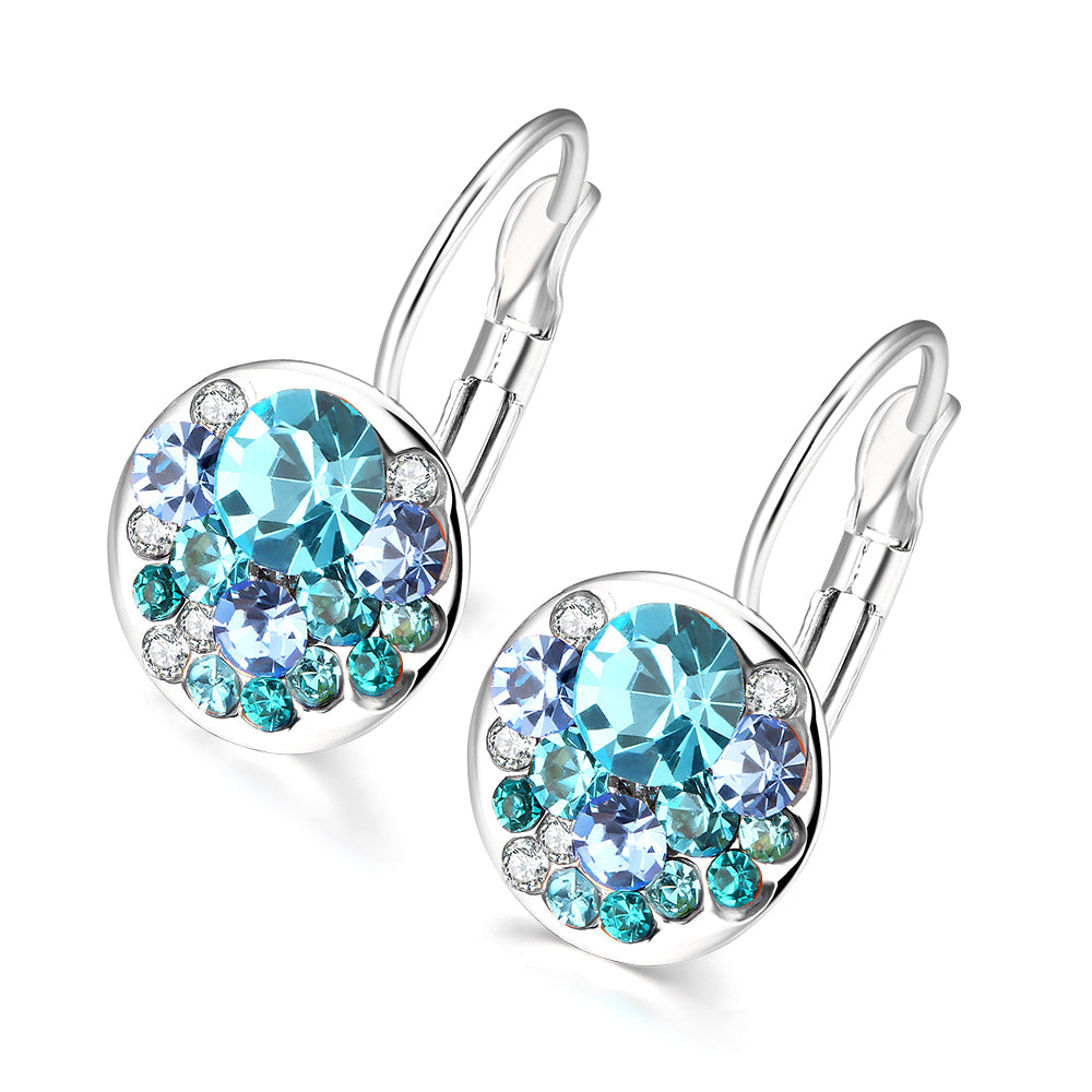 Brass With Plated Fashion Jewelry Earrings
