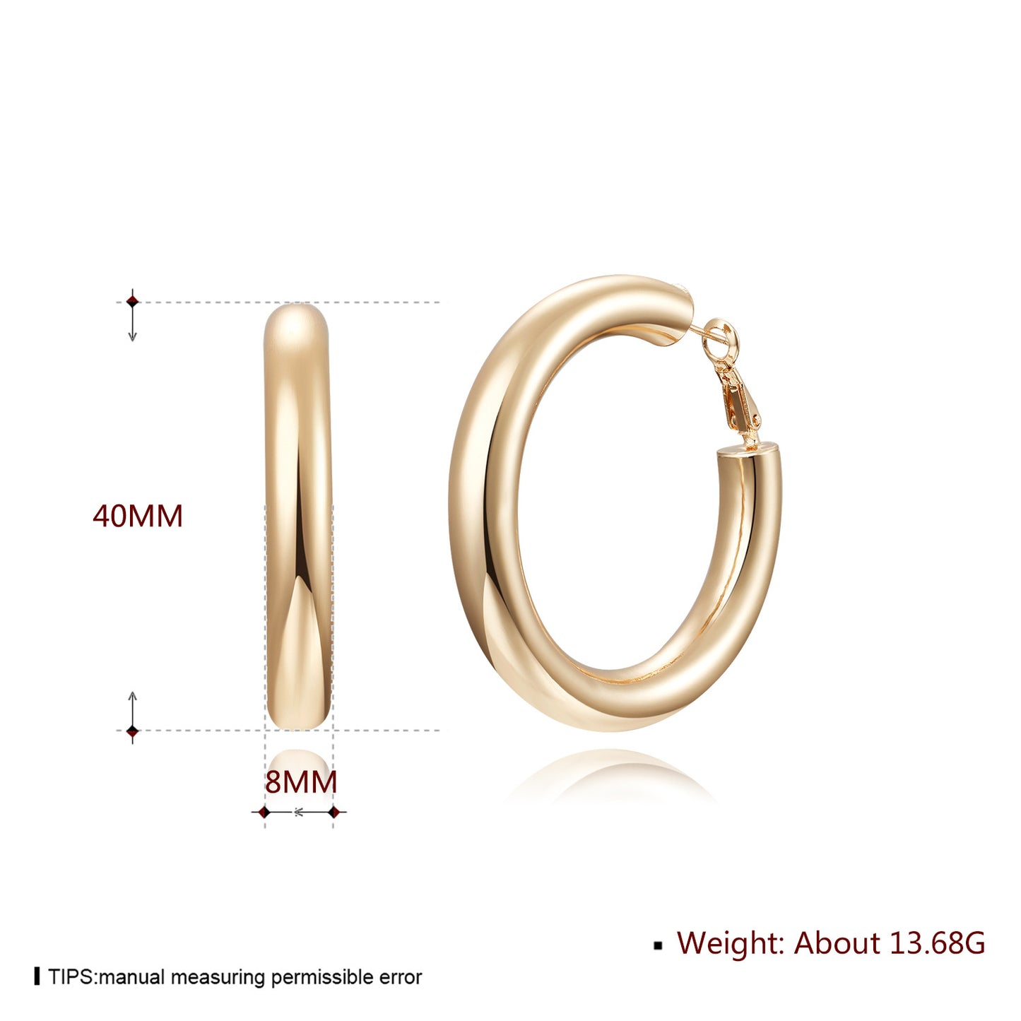 Brass With Plated Fashion Jewelry Earrings