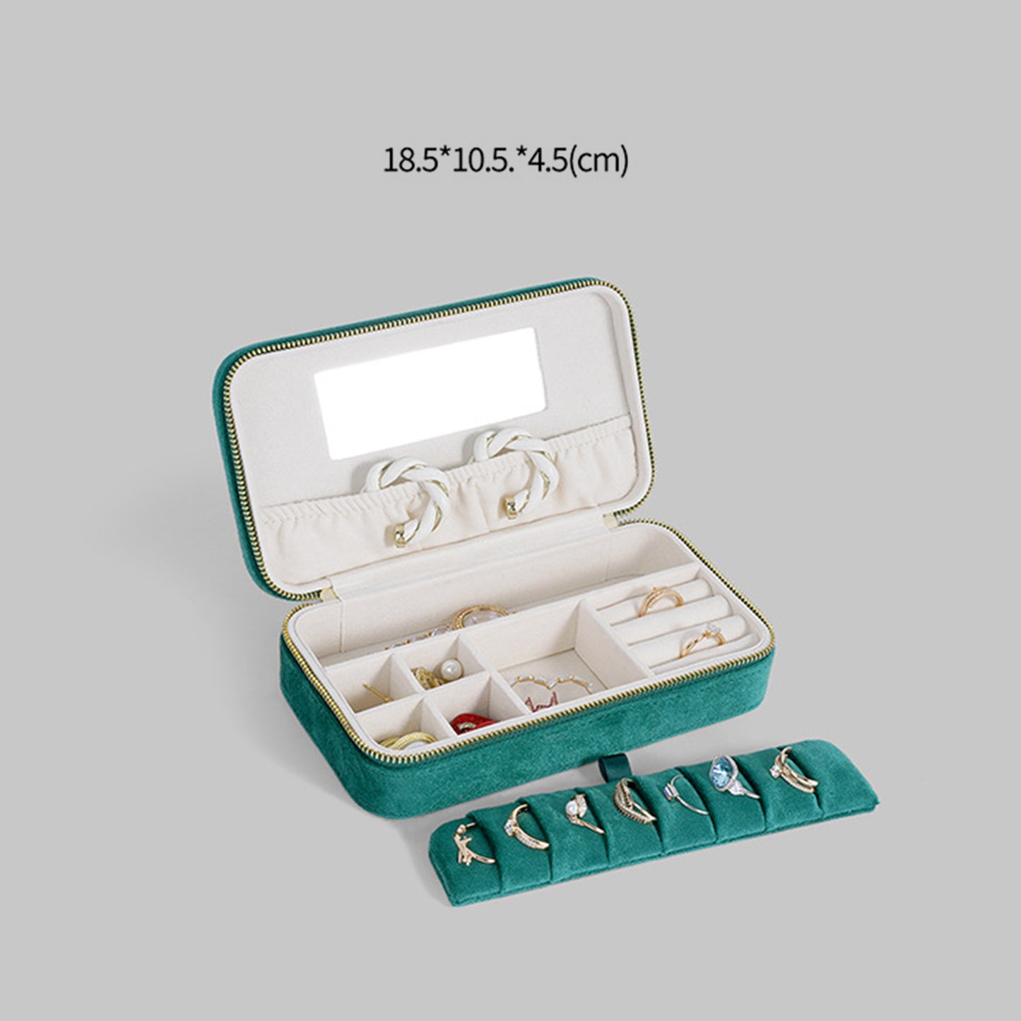 Portable Storage Case for Jewelry and Small Accessories