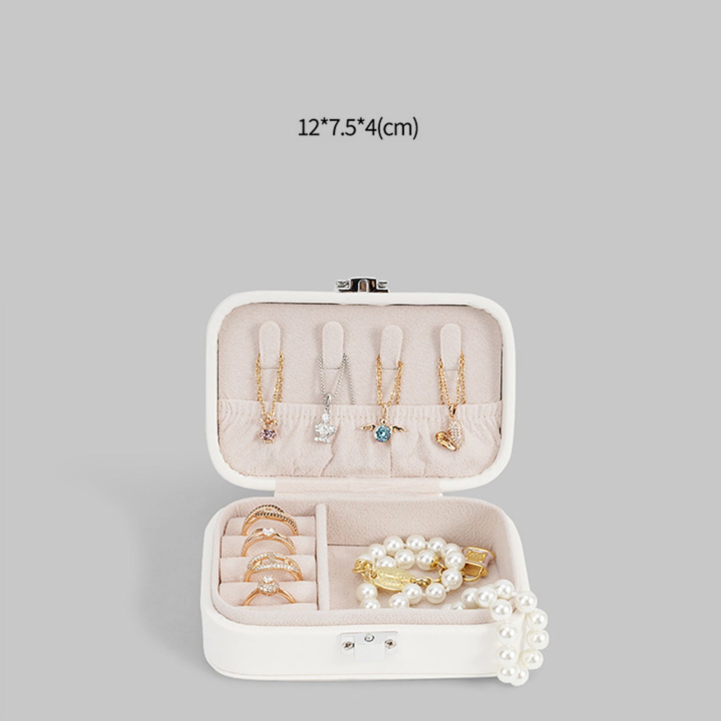Portable Storage Case for Jewelry and Small Accessories