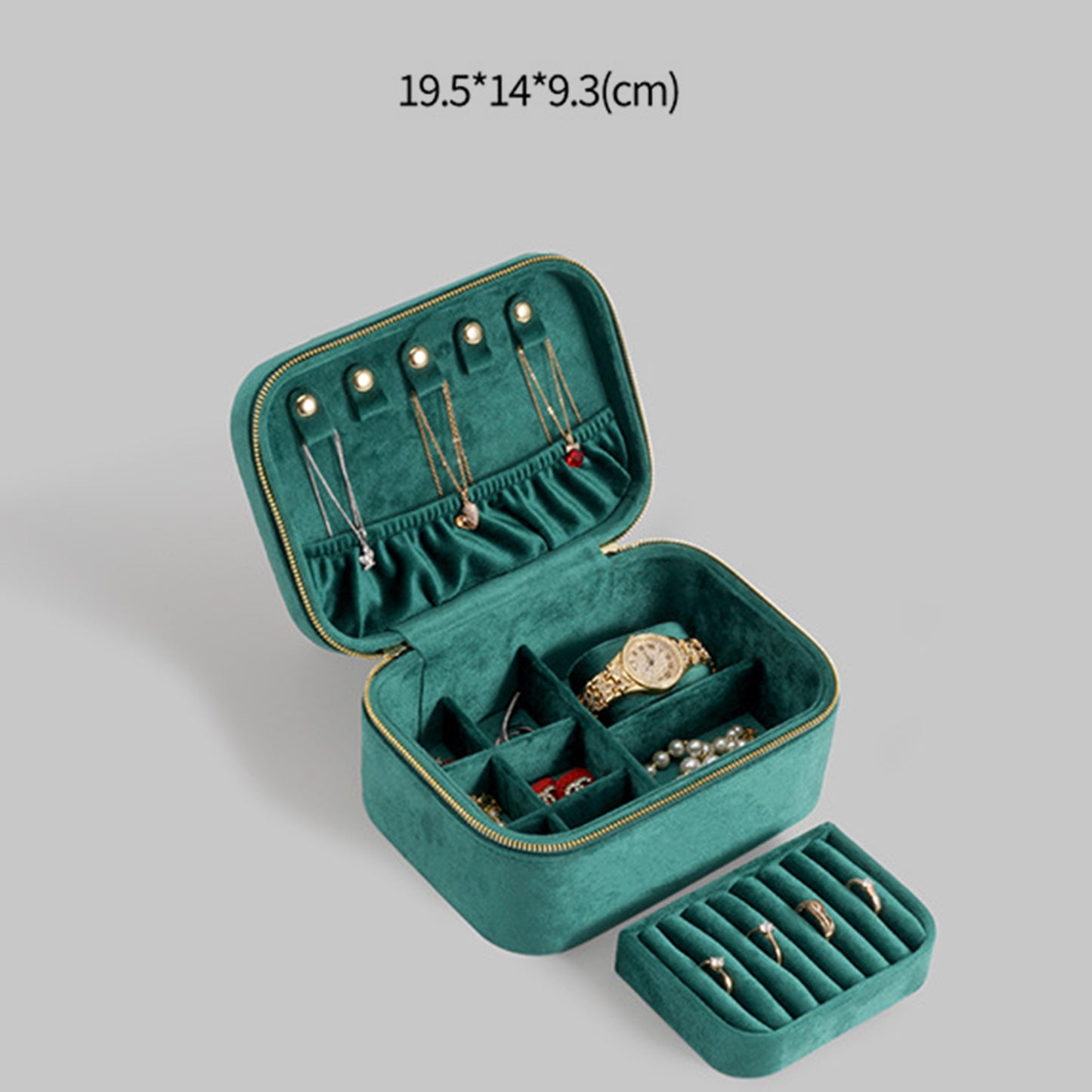 Portable Storage Case for Jewelry and Small Accessories
