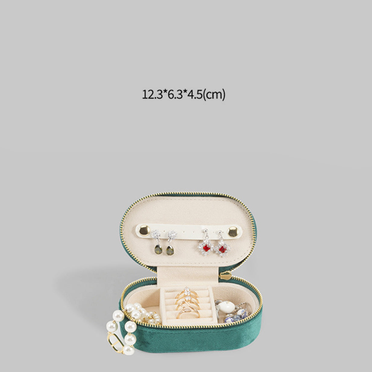 Portable Storage Case for Jewelry and Small Accessories