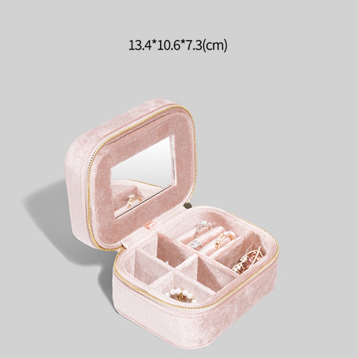 Portable Storage Case for Jewelry and Small Accessories