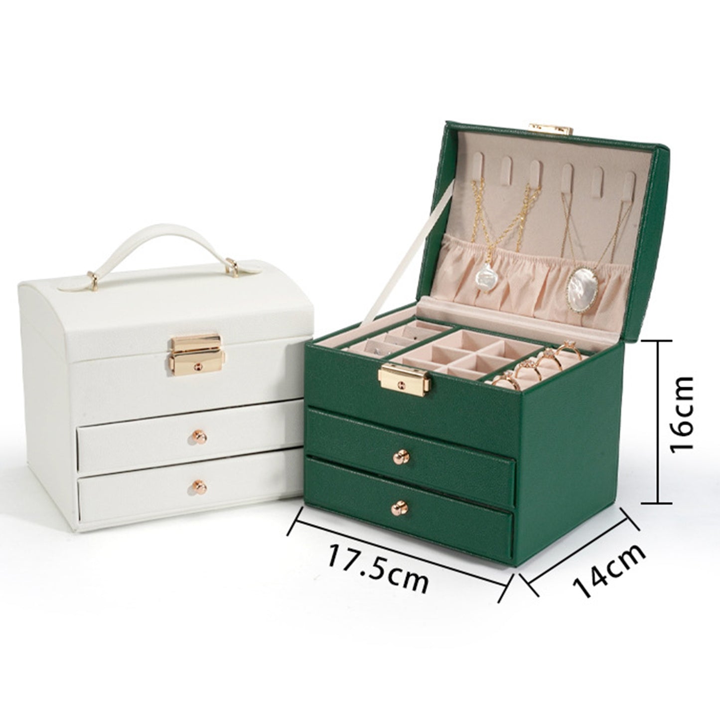Portable Storage Case for Jewelry and Small Accessories