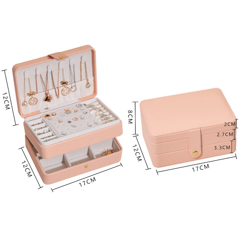 Portable Storage Case for Jewelry and Small Accessories