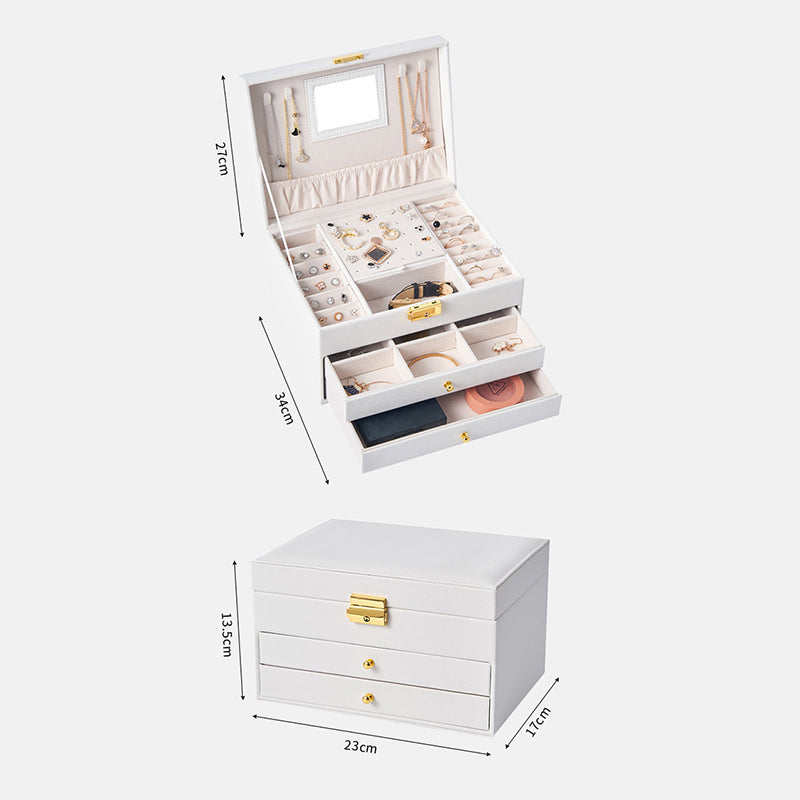Portable Storage Case for Jewelry and Small Accessories
